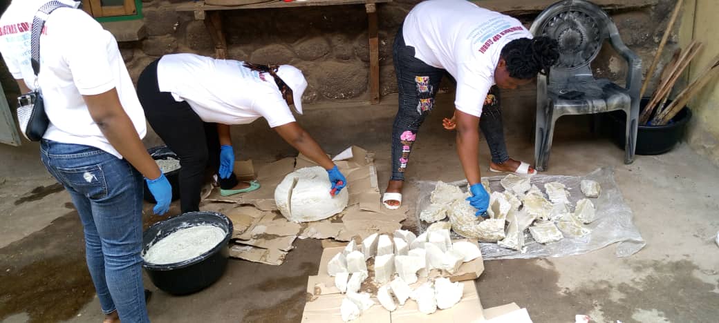 Training workshop on detergent powder production