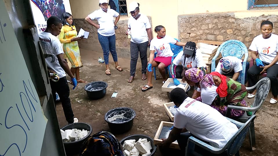 Training workshop on detergent powder production