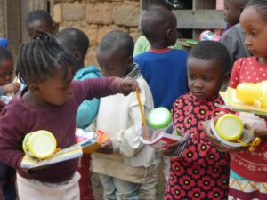 Back to school support to pupils of C.S. Alatening and sensitization of parents on gender base issues 05