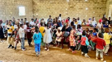 A cross section of double and paternal orphan children  (beneficiaries) at first day of project implementation in Alatening